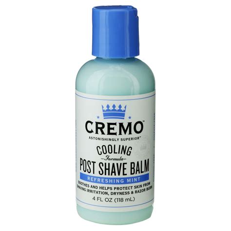 cremo after shave balm.